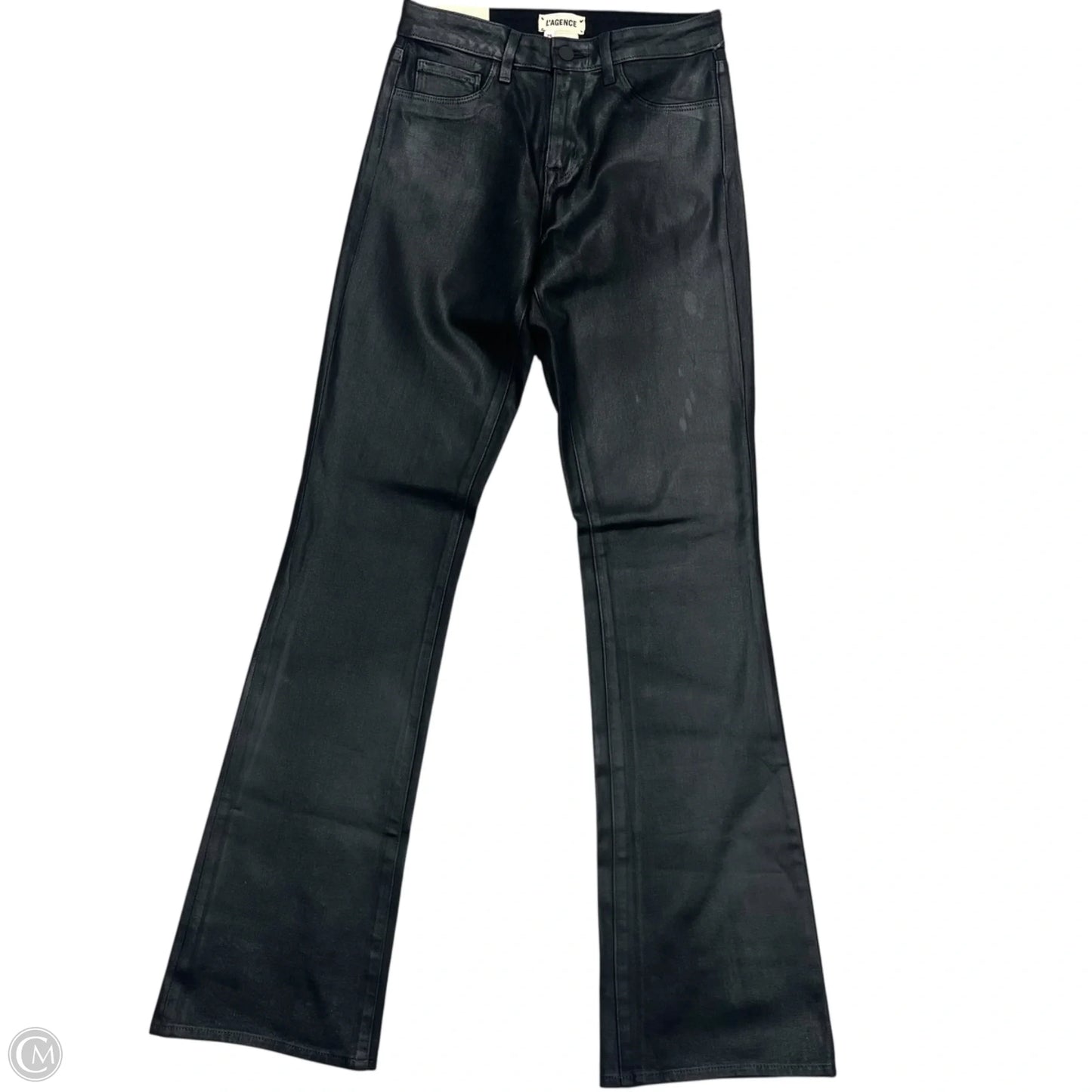 Jeans Straight By L Agence In Black, Size: 0