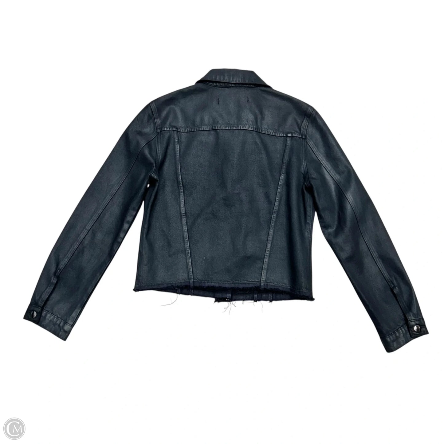 Jacket Denim By J Brand In Navy, Size: M