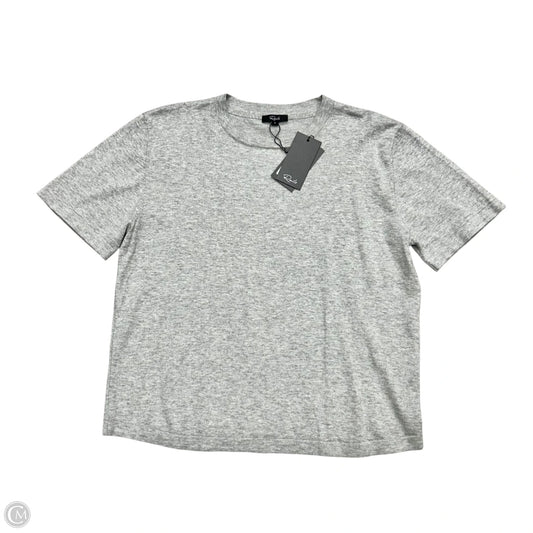 Top Short Sleeve By Rails In Grey, Size: S