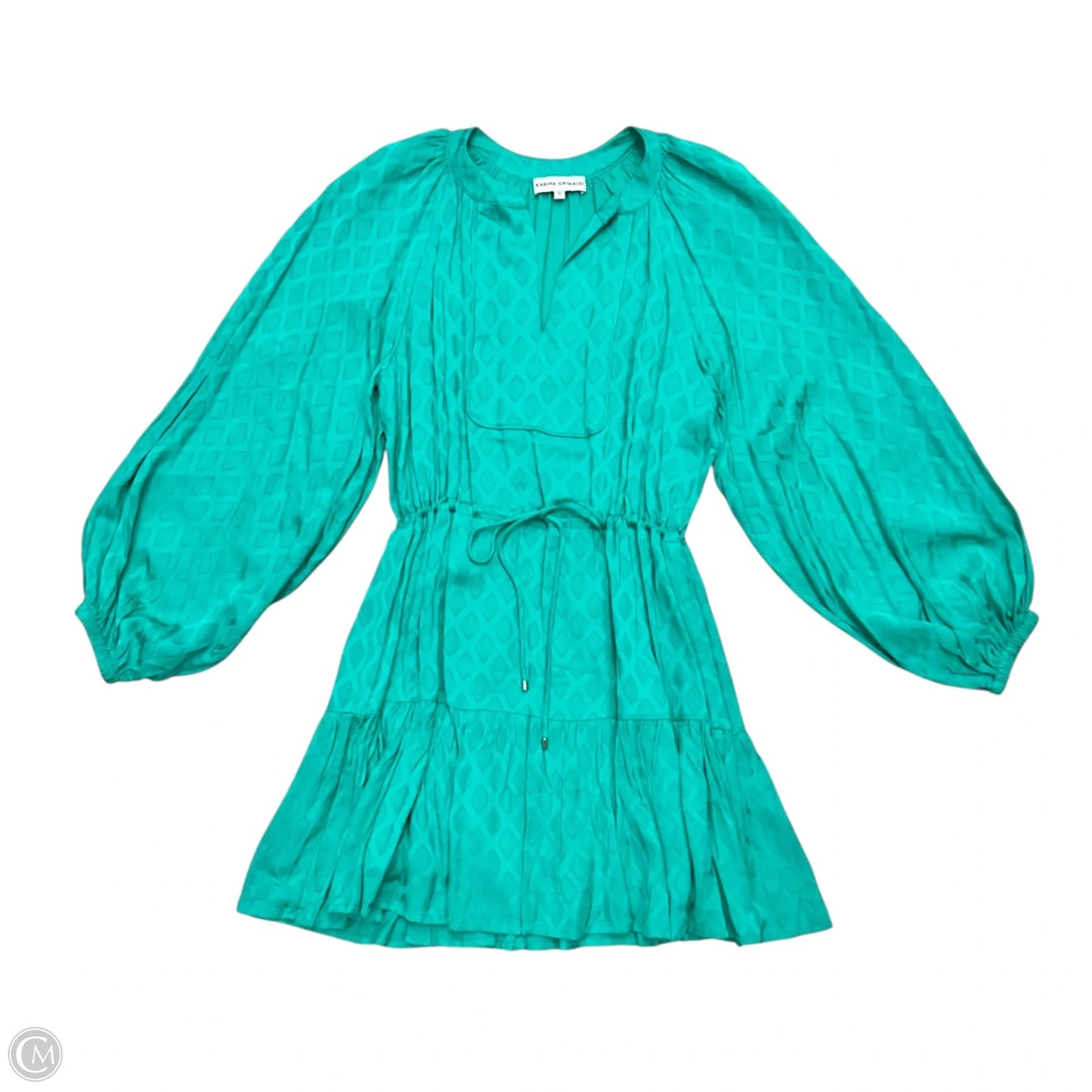 Dress Casual Short By Karina Grimaldi In Teal, Size: S