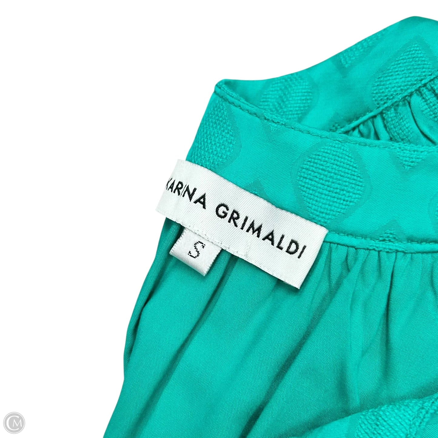 Dress Casual Short By Karina Grimaldi In Teal, Size: S