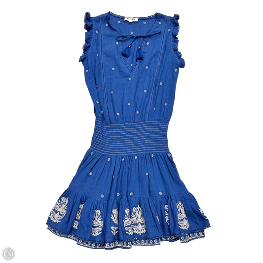 Dress Casual Short By Mabe In Blue & White, Size: S