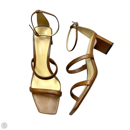 Sandals Heels Kitten By Alexandre Birman In Brown, Size: 8