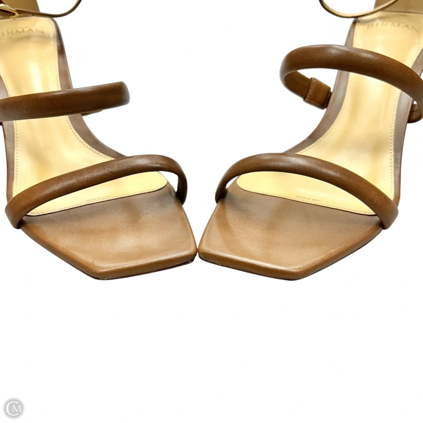 Sandals Heels Kitten By Alexandre Birman In Brown, Size: 8
