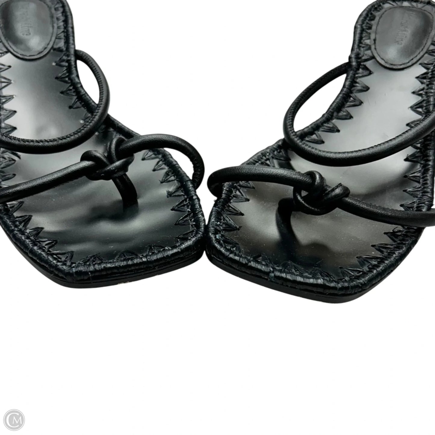 Sandals Flats By Mara & Mine In Black, Size: 7