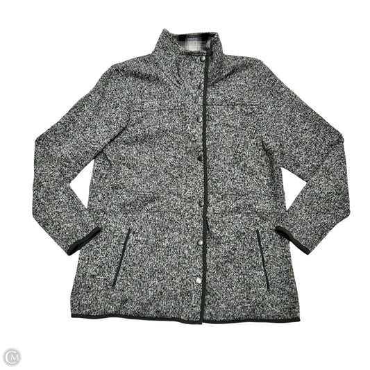 Jacket Fleece By Eddie Bauer In Grey, Size: Lp
