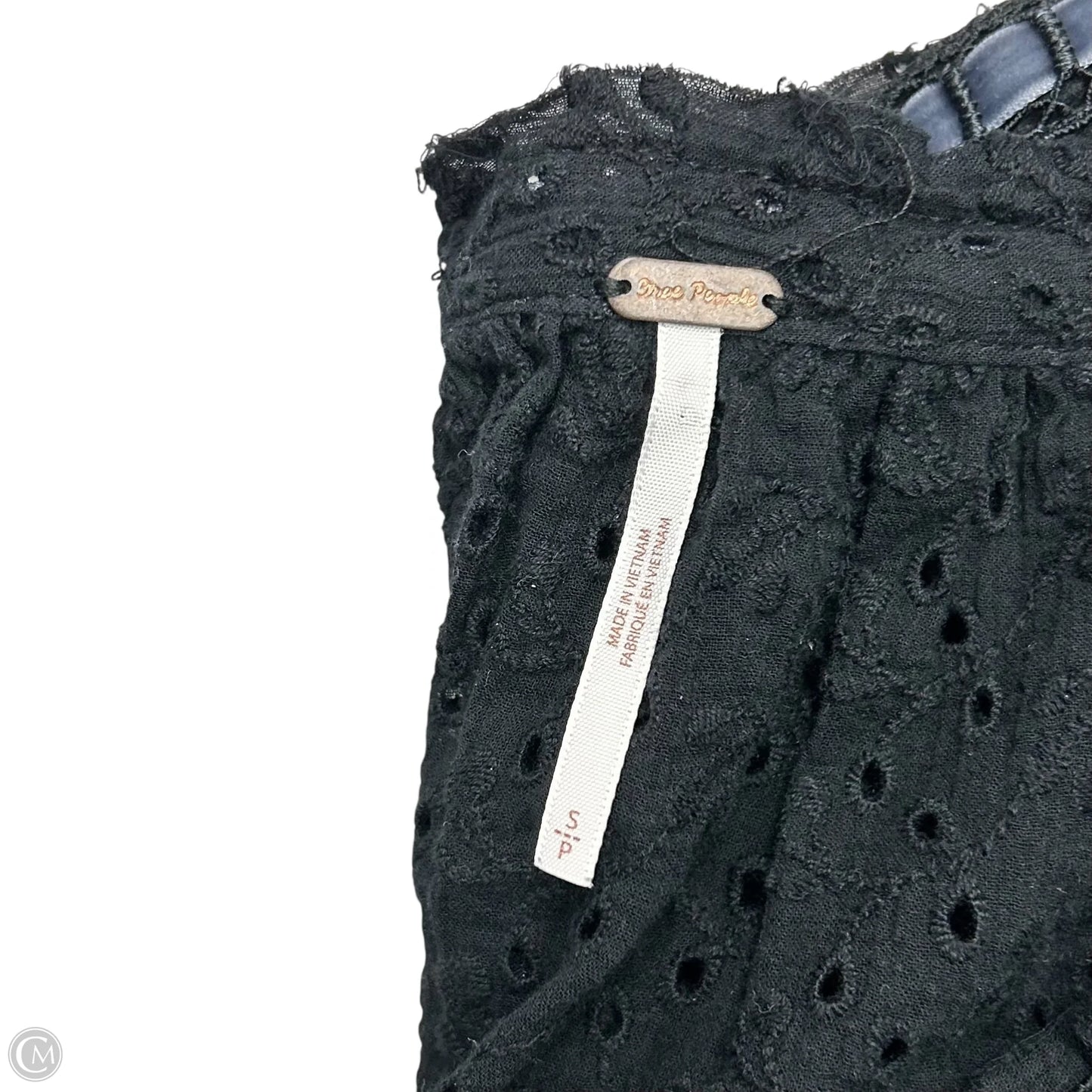 Top Long Sleeve By Free People In Black, Size: S