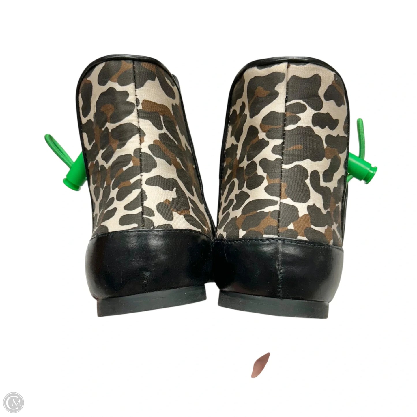Boots Designer By Tory Burch In Leopard Print, Size: 9