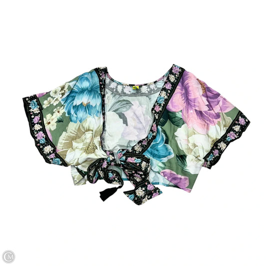 Bolero By Farm Rio In Floral Print, Size: L