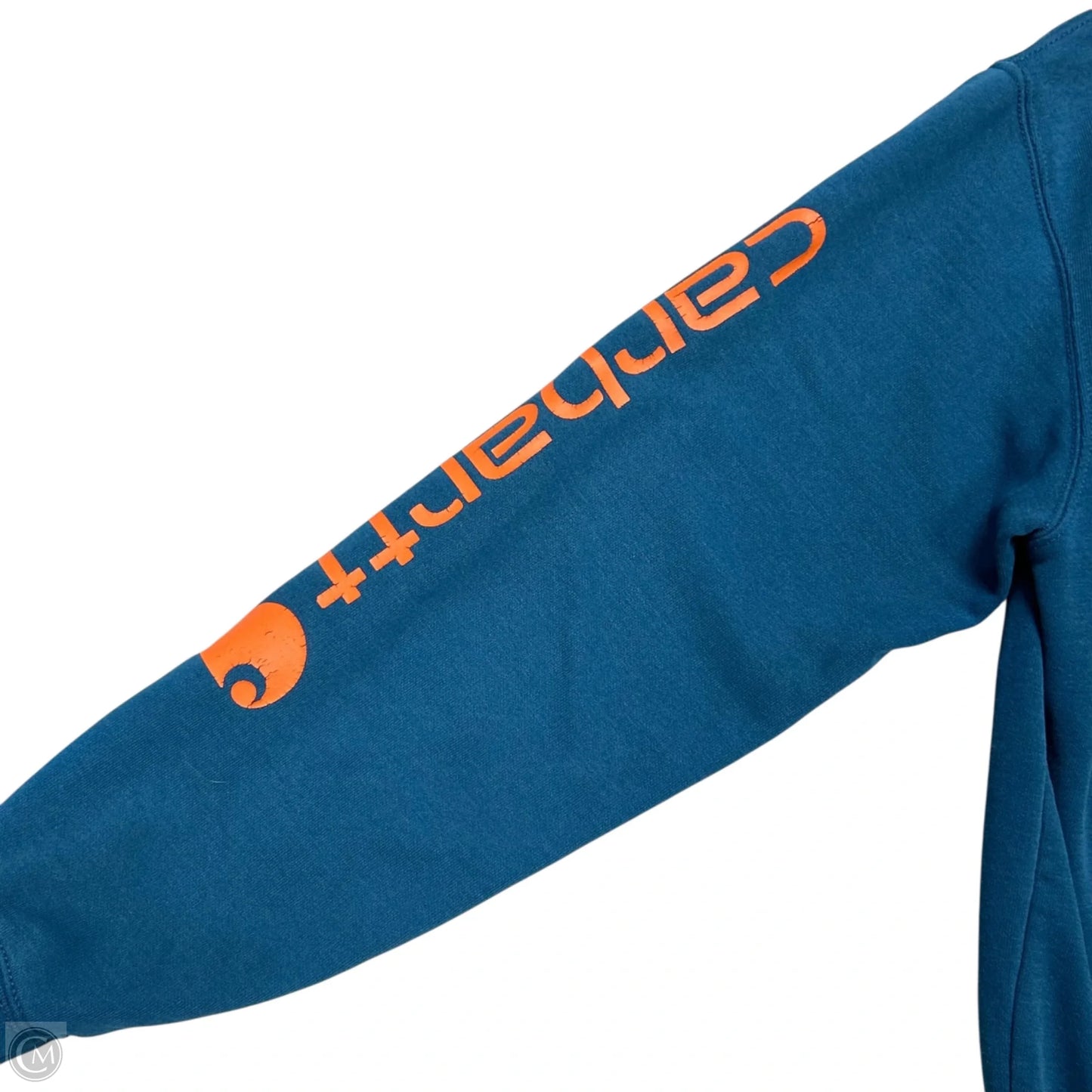 Sweatshirt Hoodie By Carhartt In Blue, Size: S