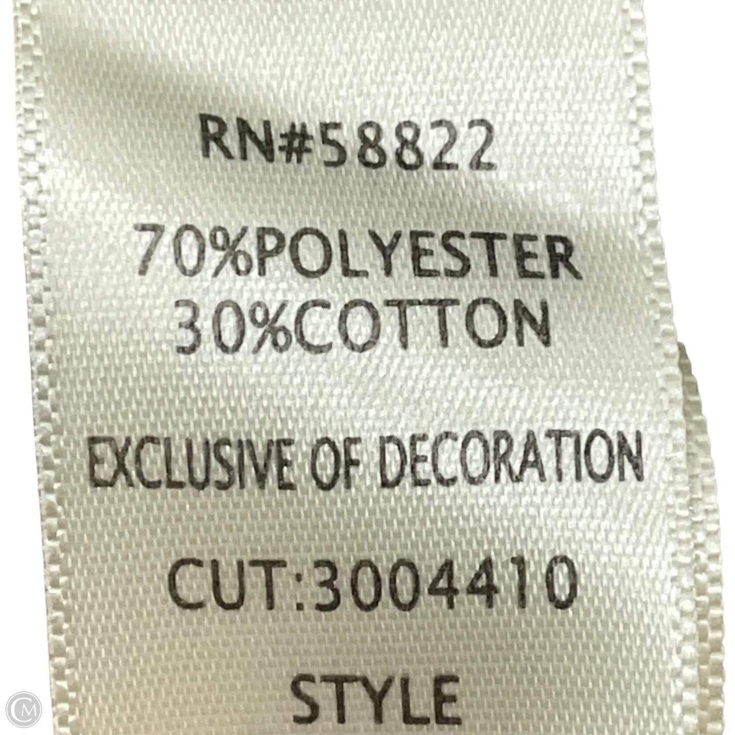 Blazer By Max Studio In Black & White, Size: 1x