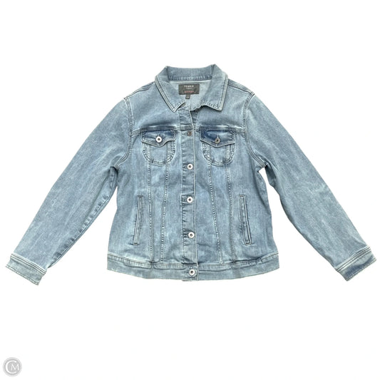 Jacket Denim By Torrid In Blue Denim, Size: 2x