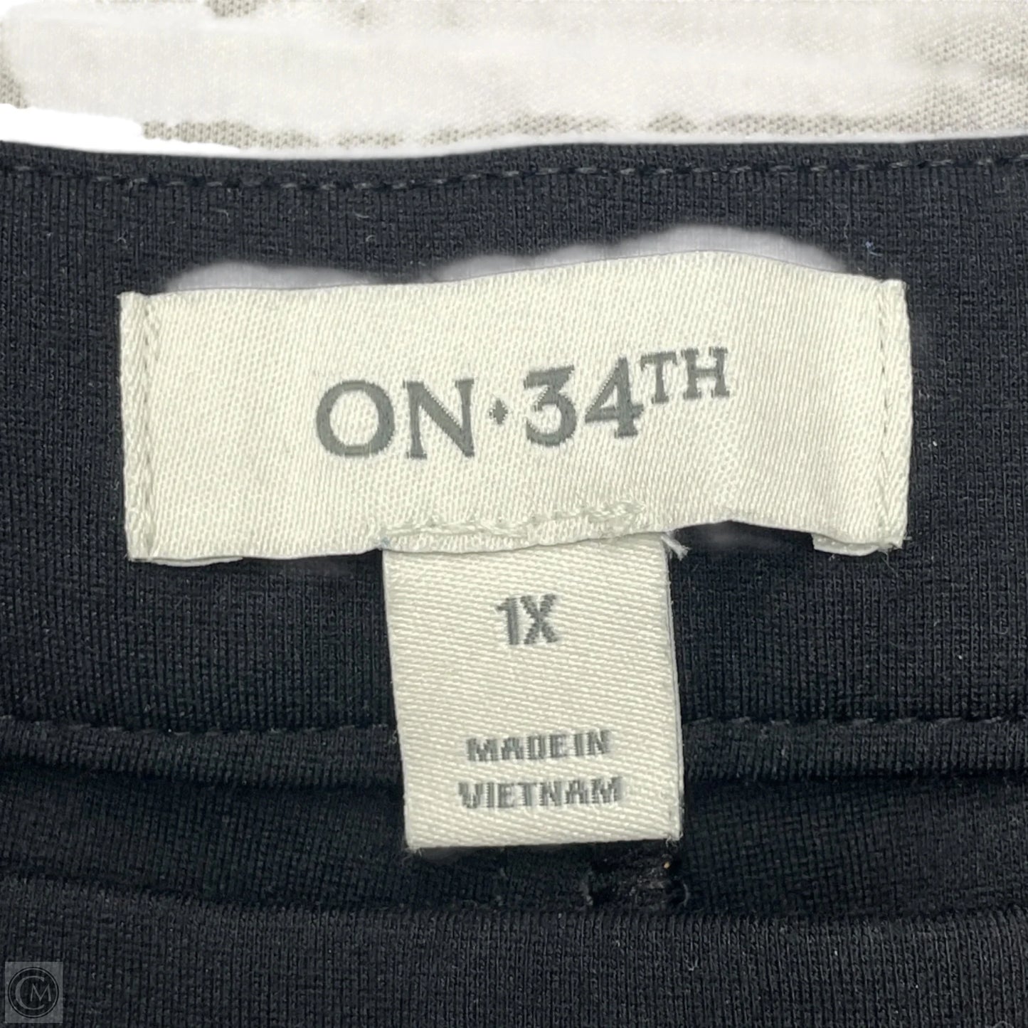 Pants Dress By On 34th In Black, Size: 1x