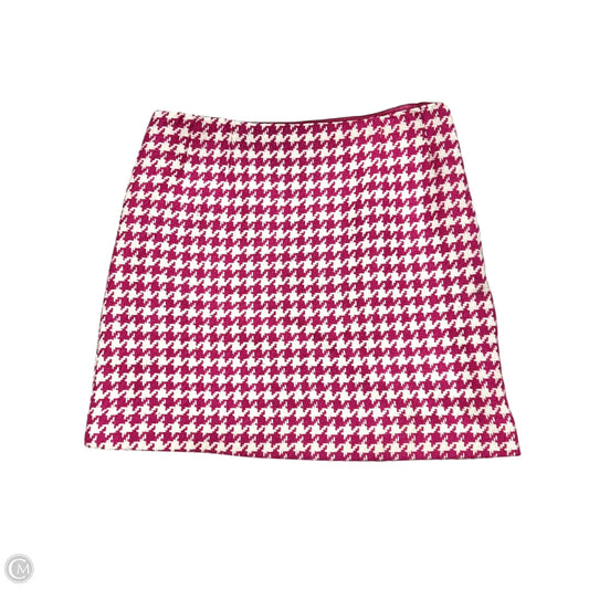 Skirt Designer By Lilly Pulitzer In Pink & White, Size: S