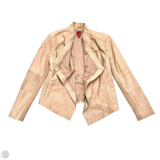 Jacket Moto By Gili In Peach, Size: M