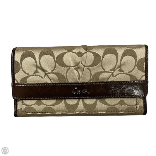 Wallet Designer By Coach, Size: Medium