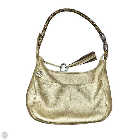 Handbag Leather By Brighton, Size: Medium