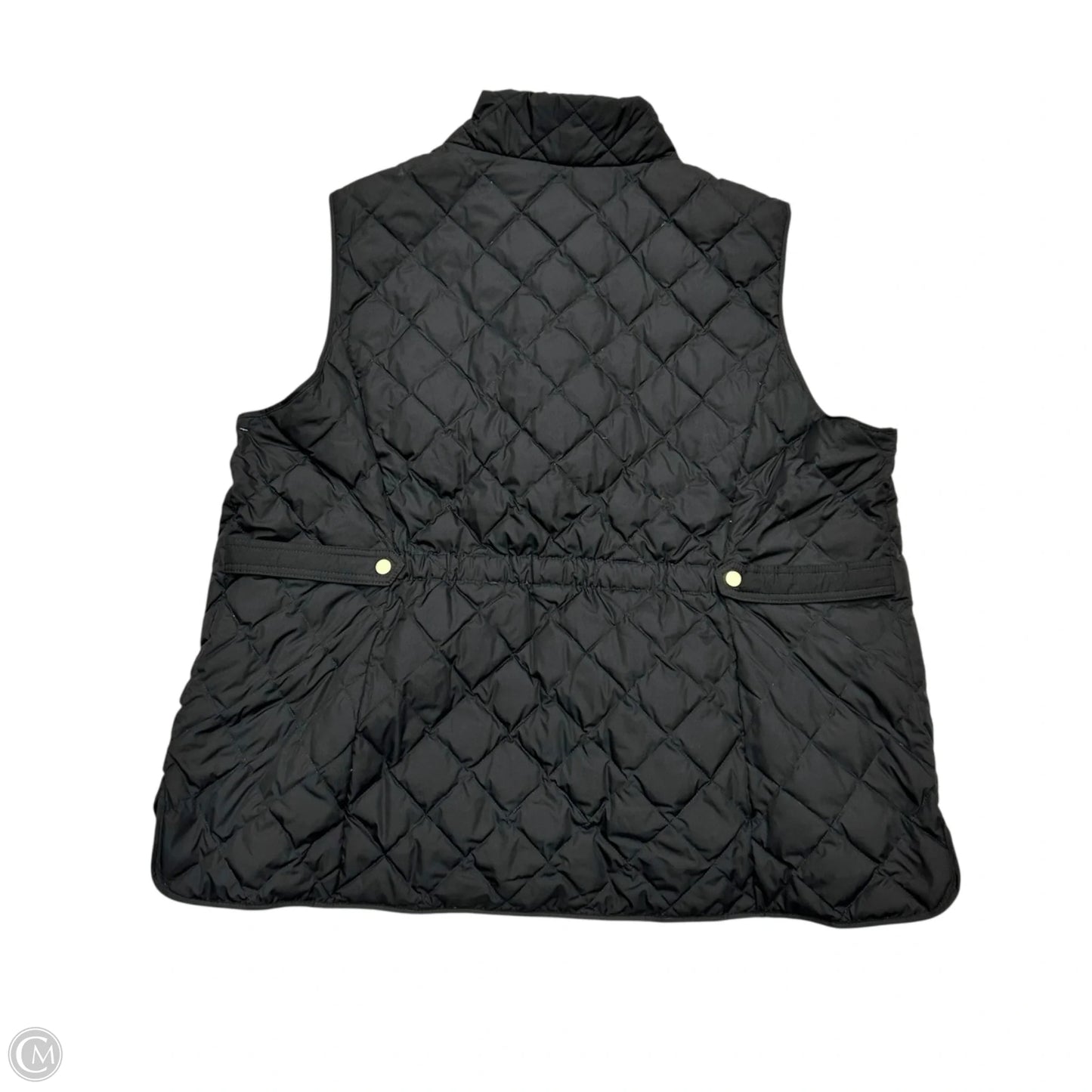 Vest Puffer & Quilted By Talbots In Black, Size: 3x
