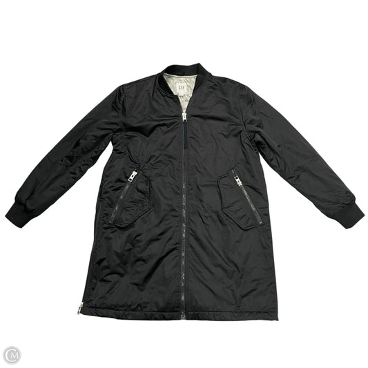Coat Puffer & Quilted By Gap In Black, Size: L