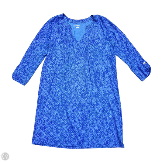 Dress Designer By Lilly Pulitzer In Blue, Size: L