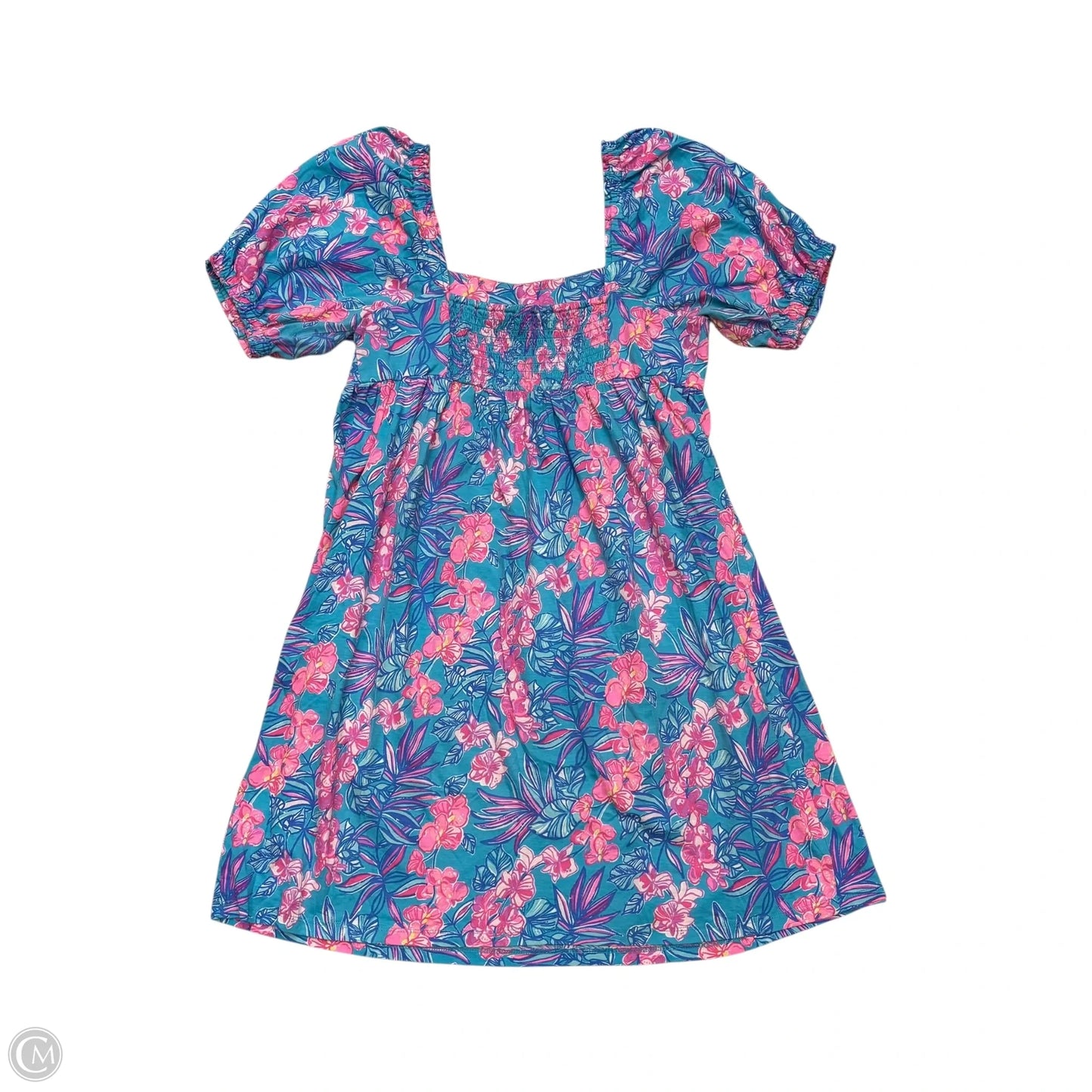 Dress Designer By Lilly Pulitzer In Blue & Pink, Size: M