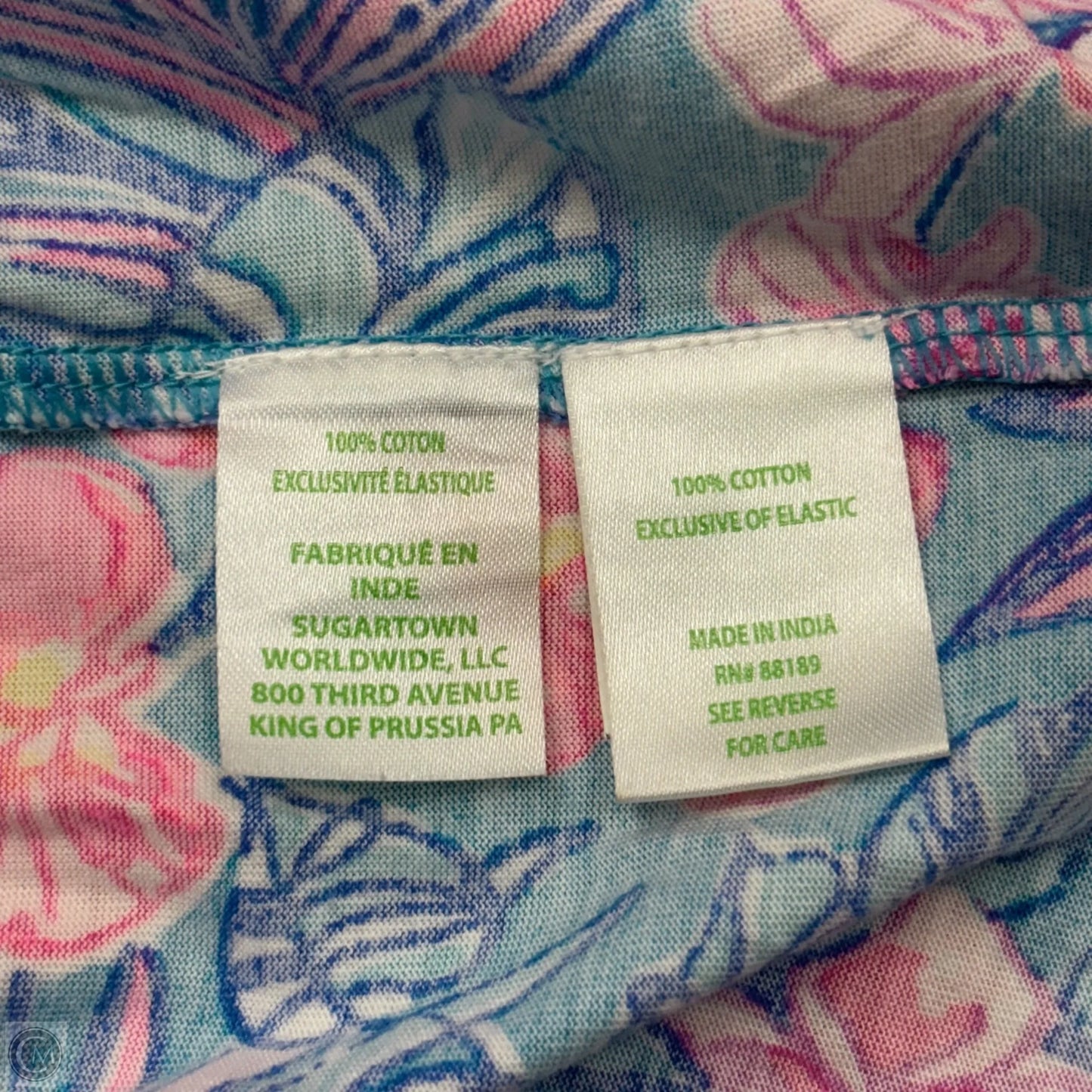 Dress Designer By Lilly Pulitzer In Blue & Pink, Size: M