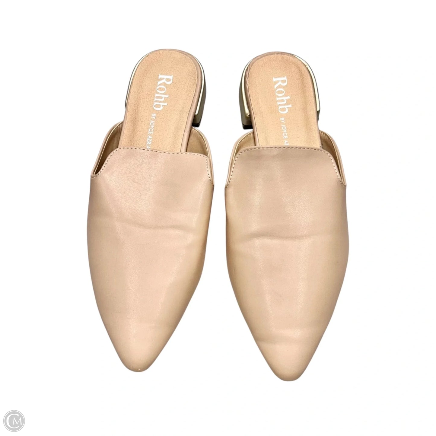 Shoes Flats By Rohb In Pale Pink, Size: 7.5