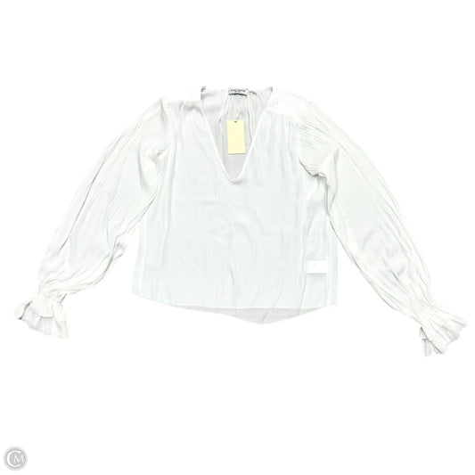 Top Long Sleeve By Ramy Brook In White, Size: S
