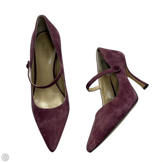 Shoes Heels Stiletto By Ann Taylor In Purple, Size: 7