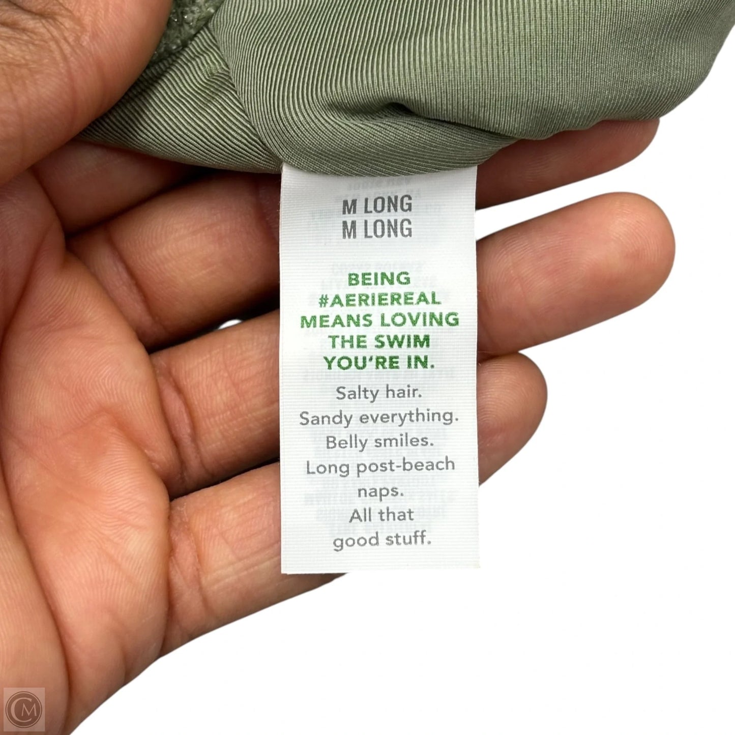 Swimsuit By Aerie In Green, Size: M