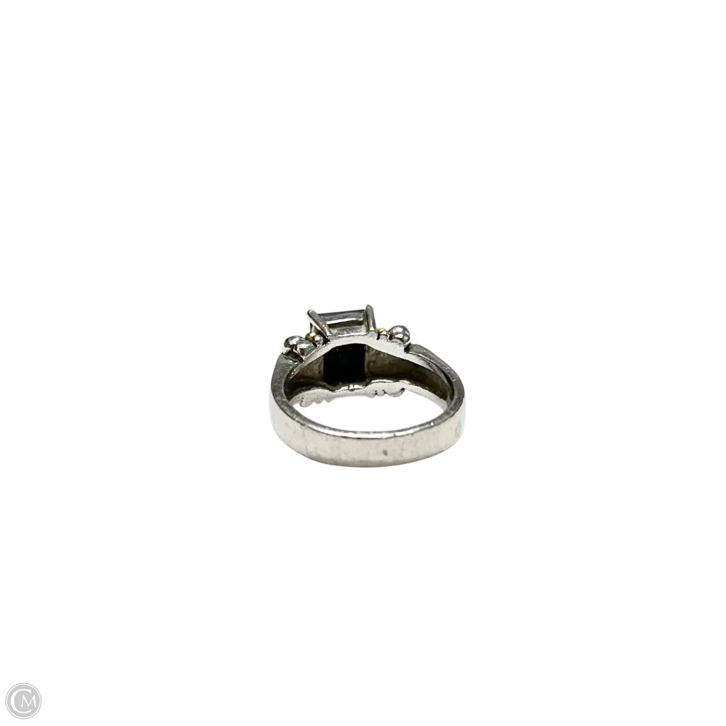 Ring Sterling Silver/18kgf, Size: 7