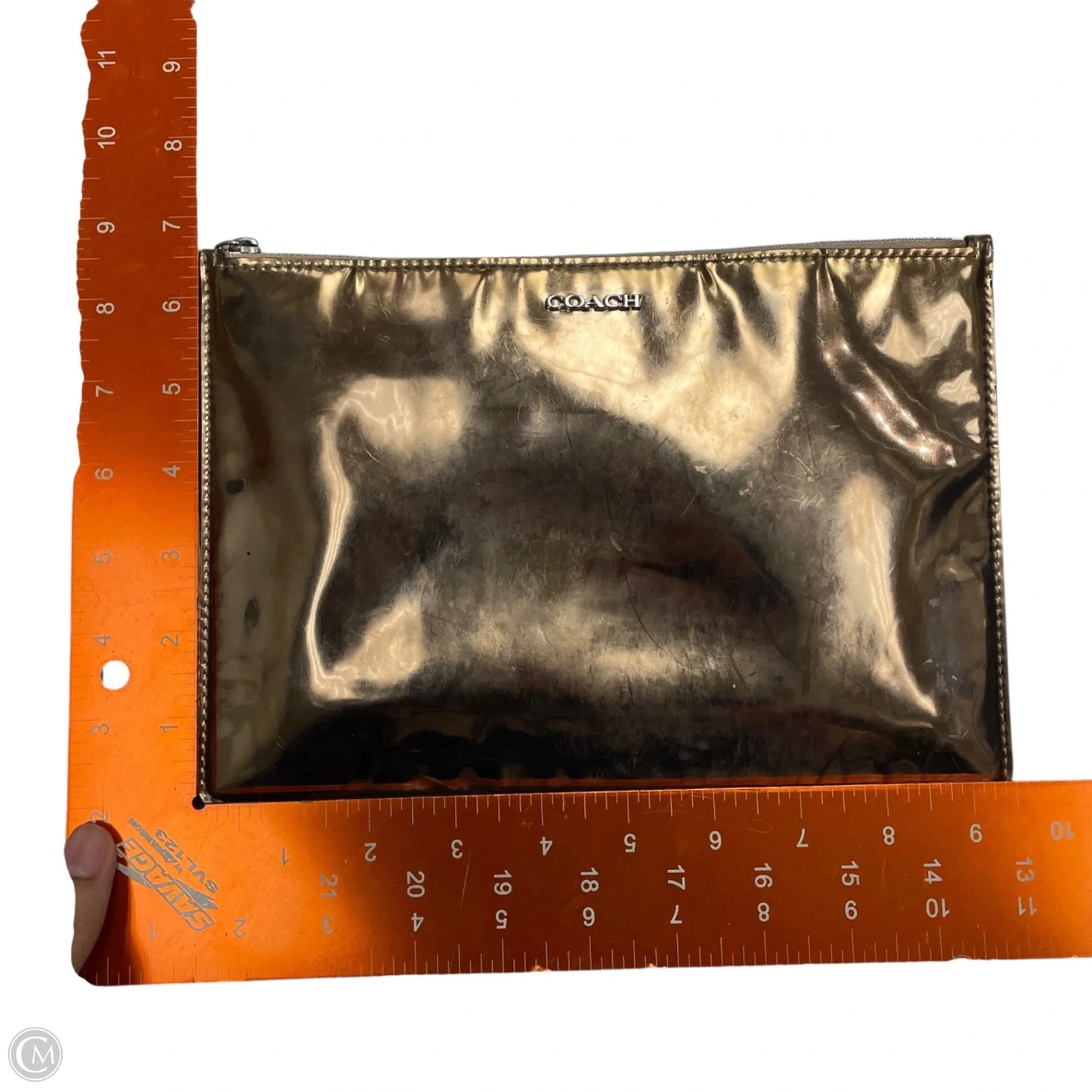 Wristlet Designer By Coach, Size: Medium