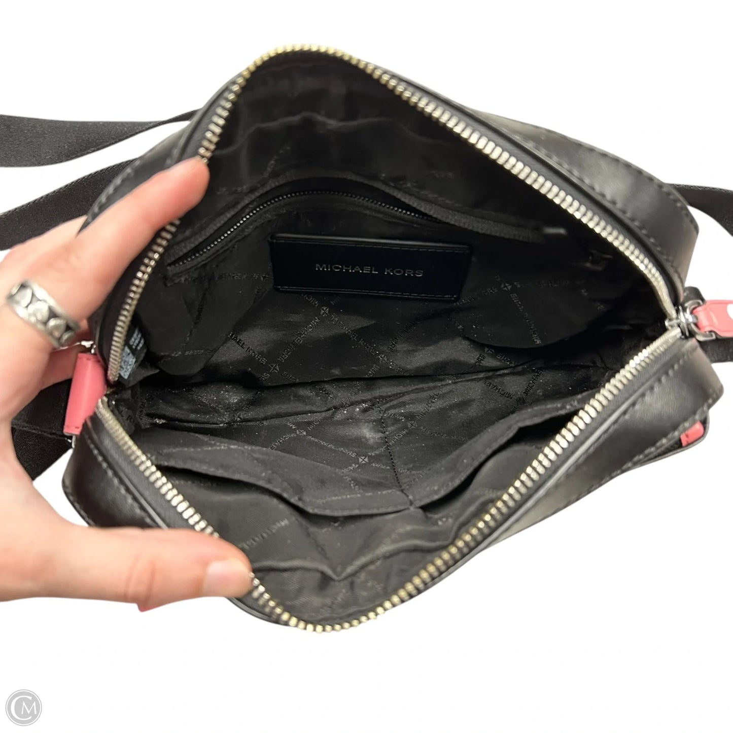 Crossbody Designer By Michael Kors, Size: Medium