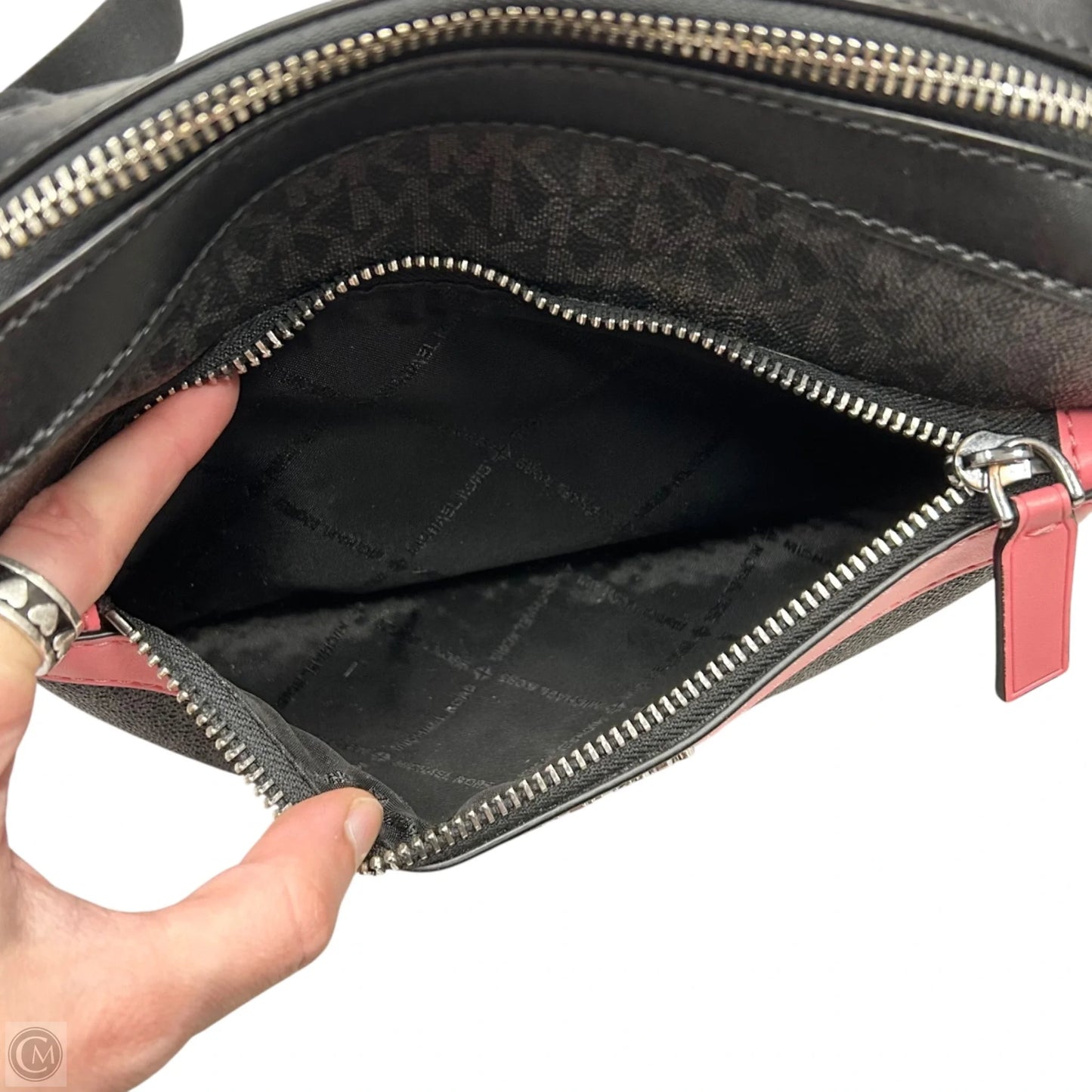 Crossbody Designer By Michael Kors, Size: Medium