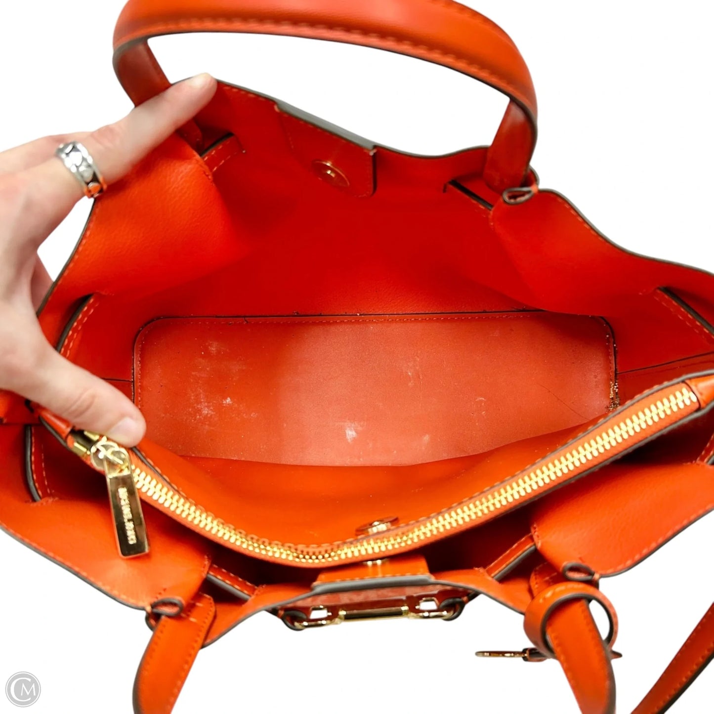 Crossbody Designer By Michael Kors, Size: Large