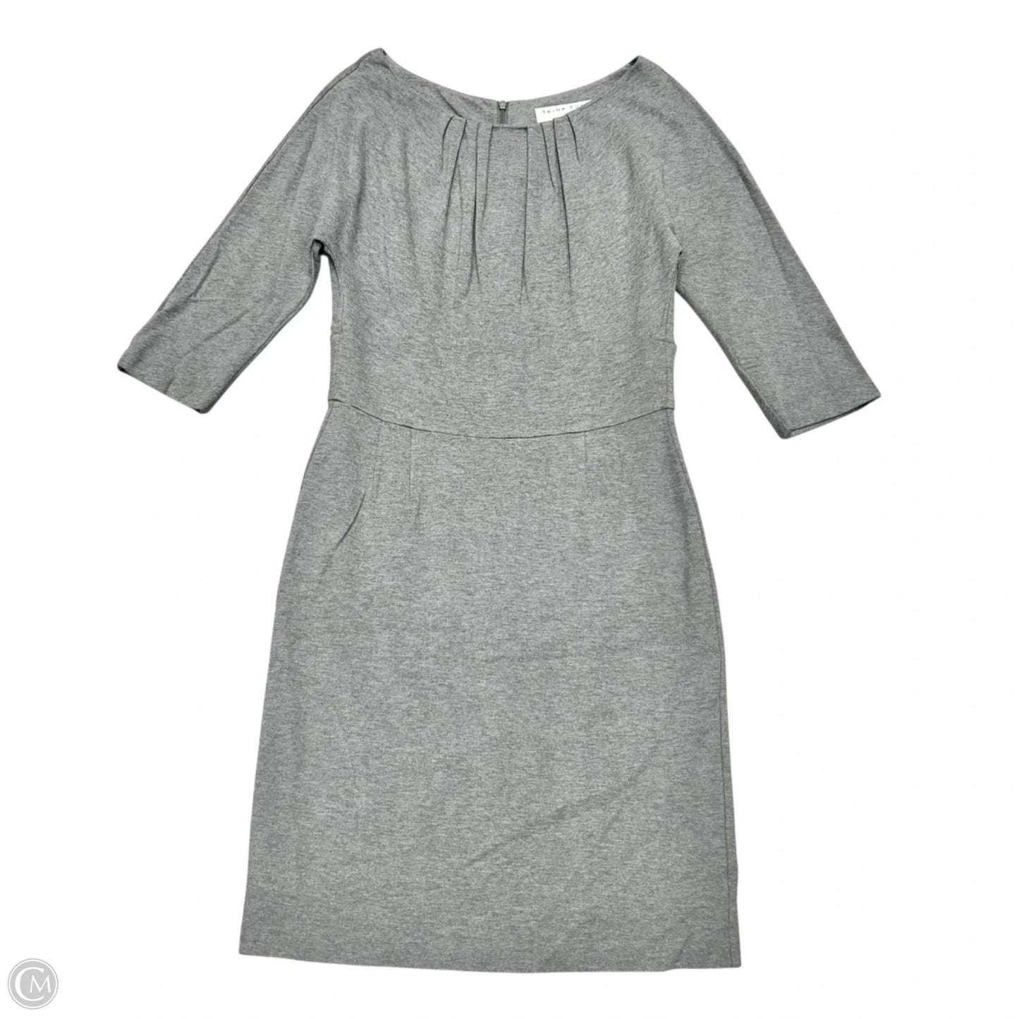 Dress Sweater By Trina Turk In Grey, Size: L