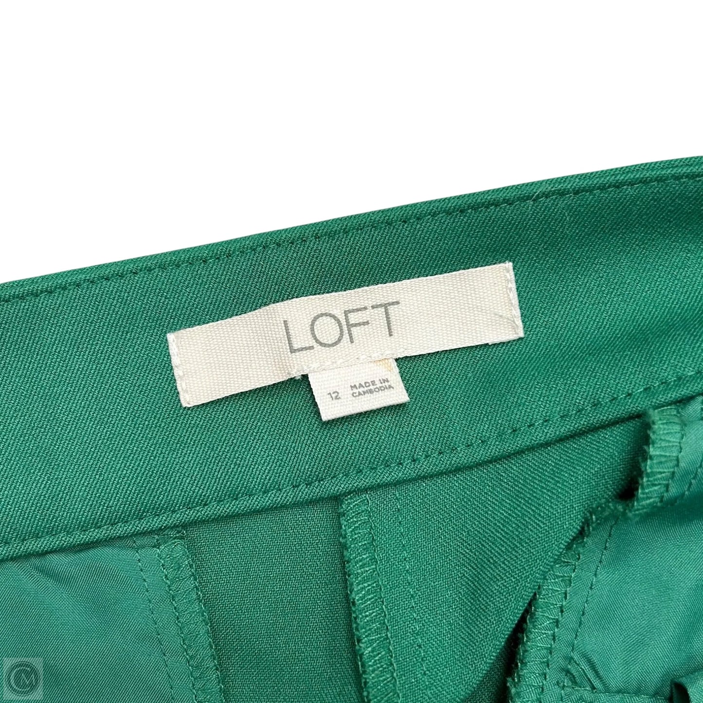 Pants Dress By Loft In Green, Size: 12
