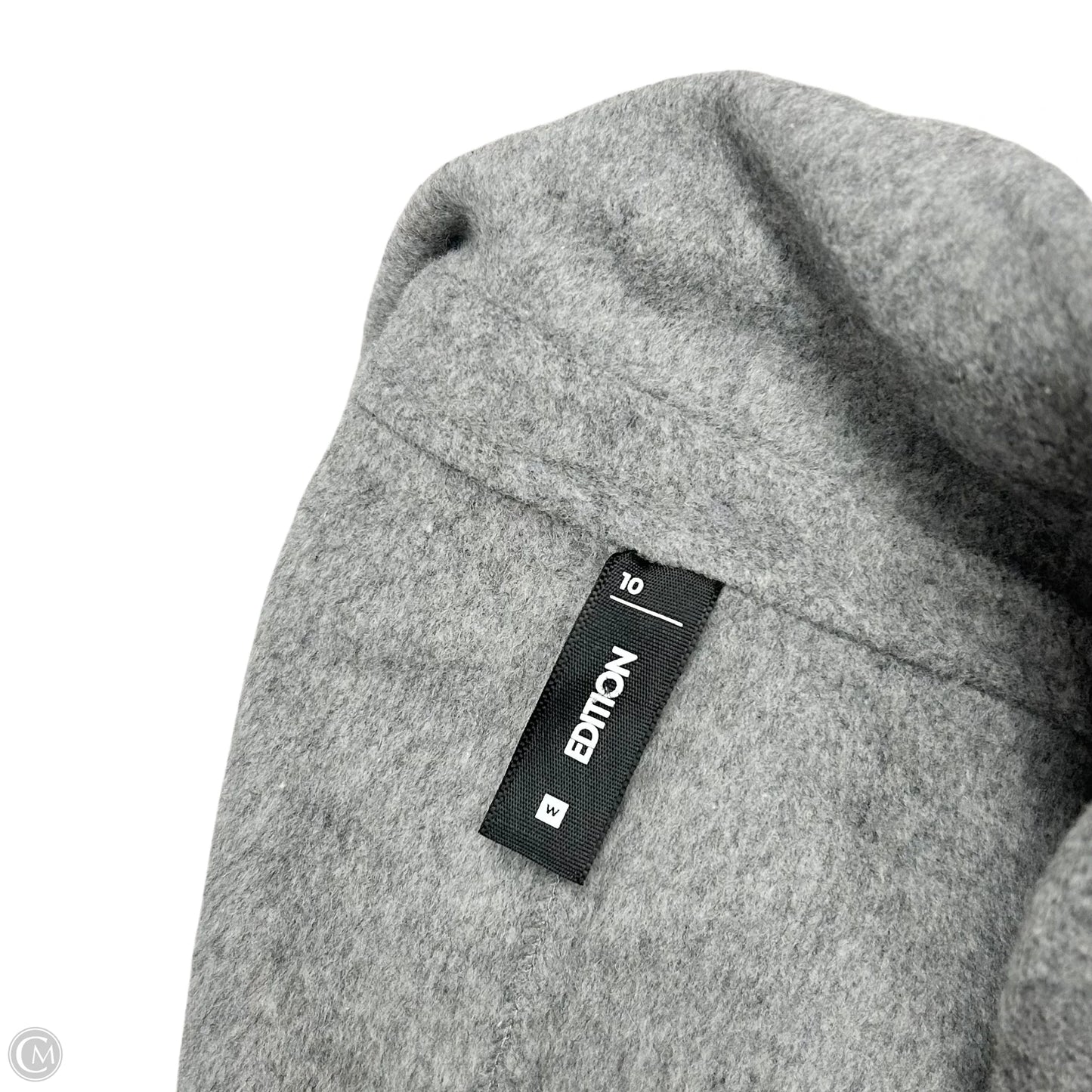 Coat Peacoat By Edition In Grey, Size: M