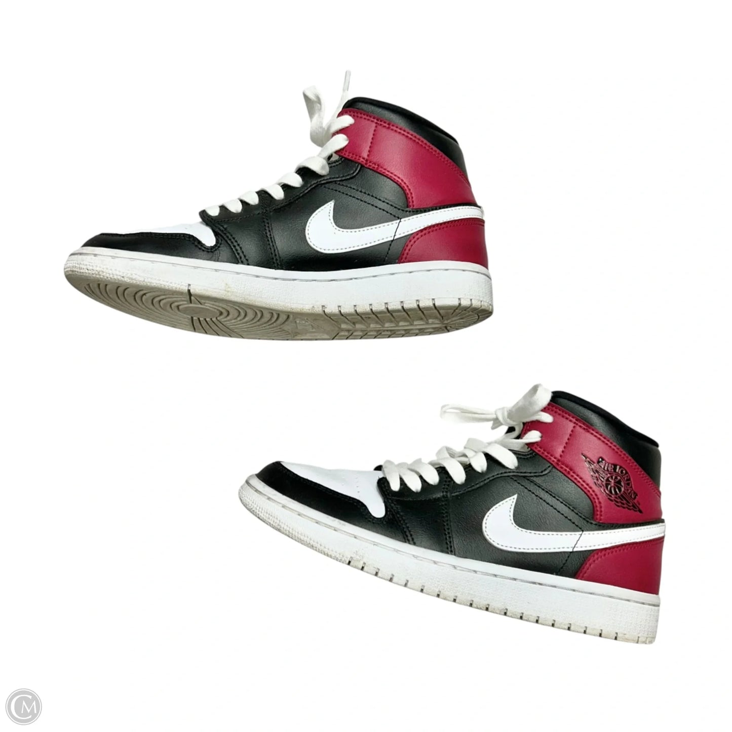 Shoes Sneakers By Nike In Black & Red, Size: 7.5