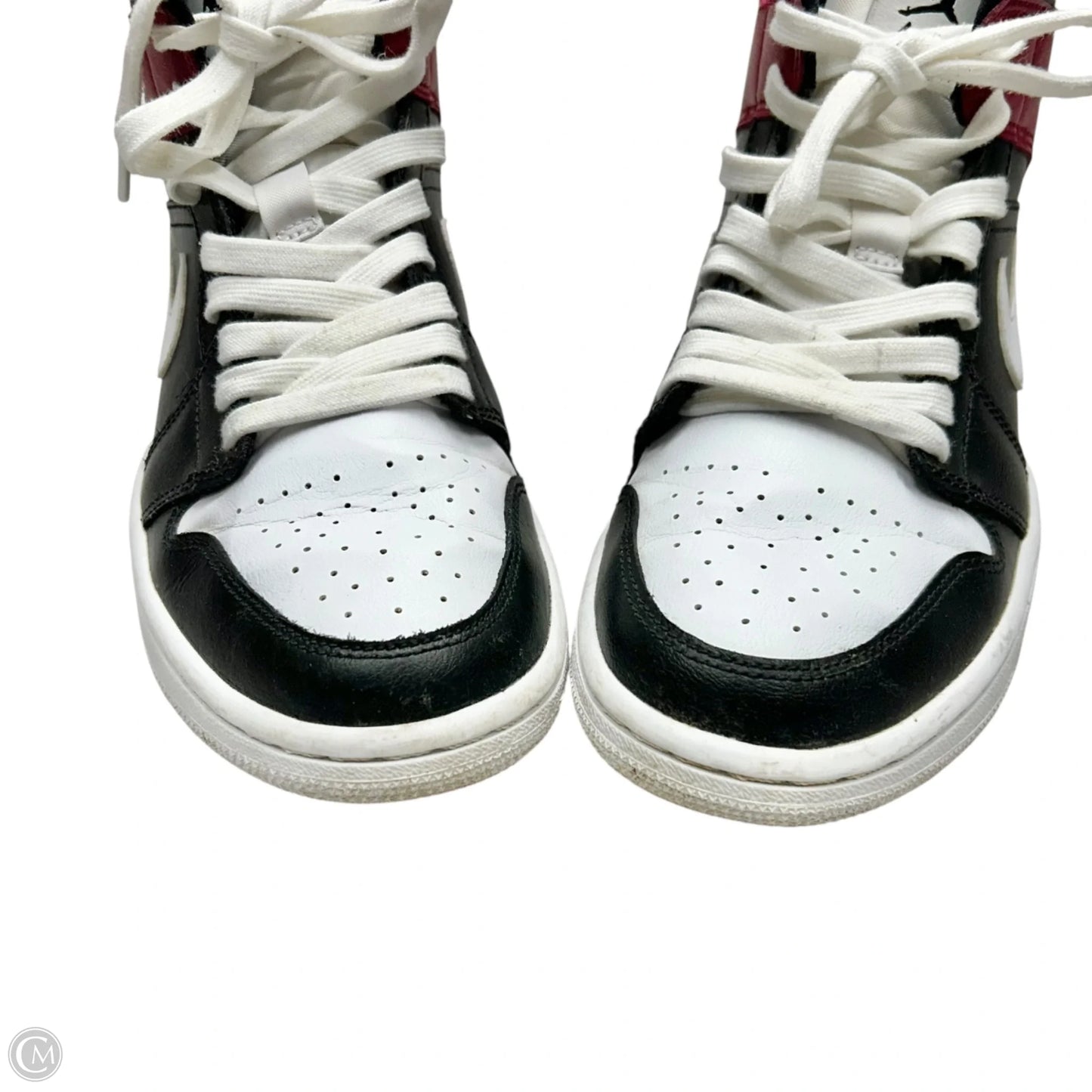 Shoes Sneakers By Nike In Black & Red, Size: 7.5