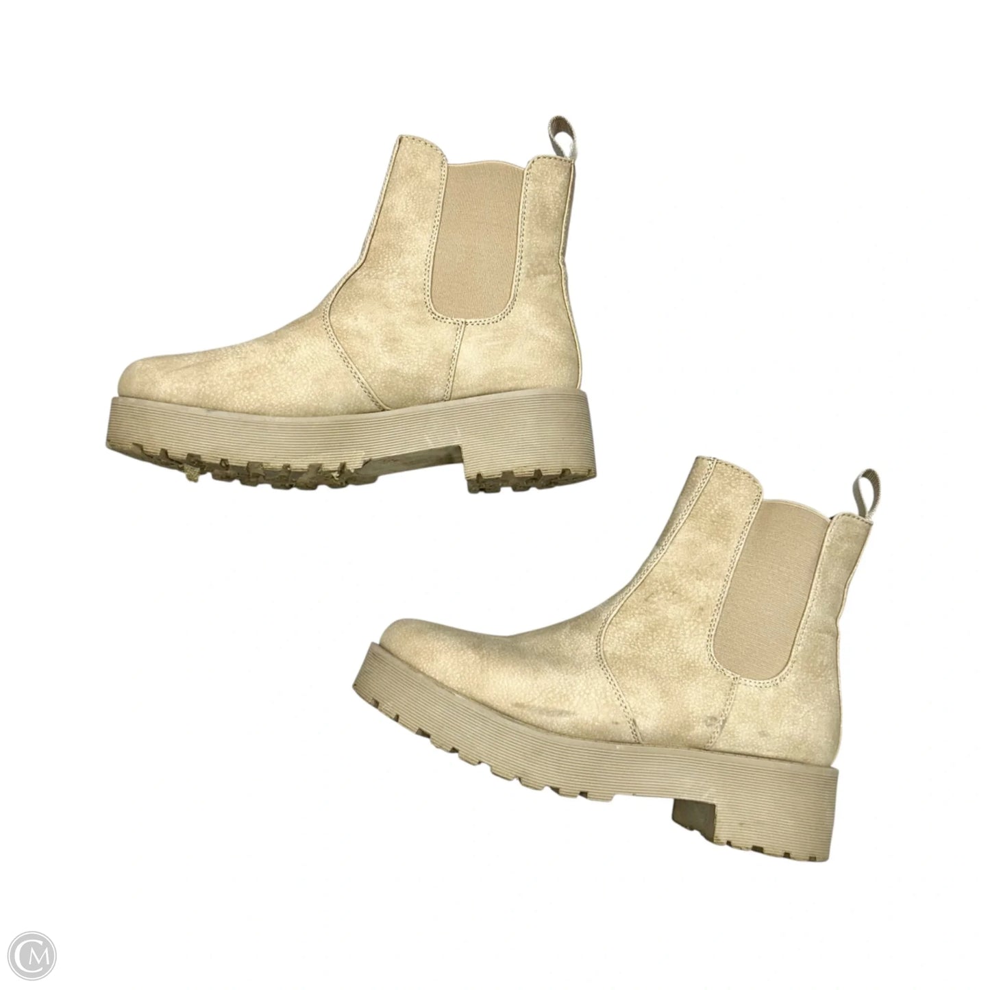 Boots Ankle Heels By Dirty Laundry In Tan, Size: 7.5