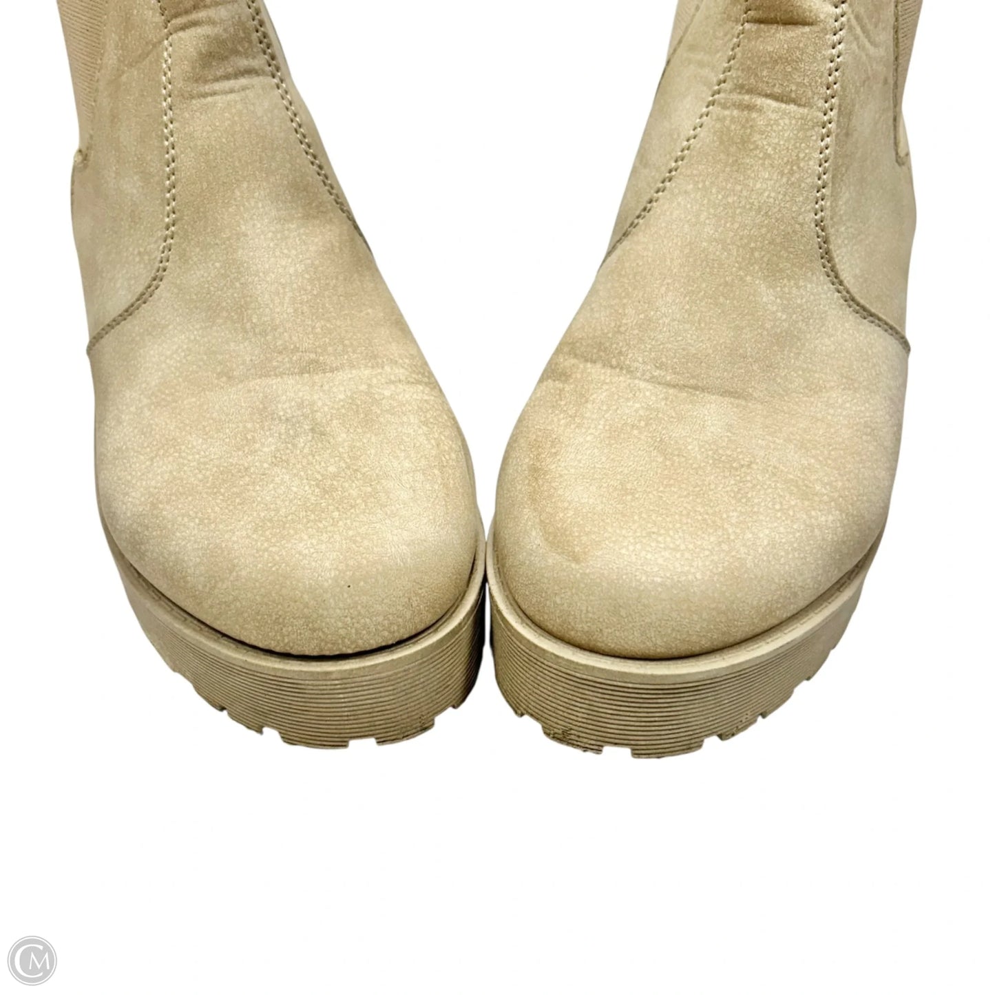 Boots Ankle Heels By Dirty Laundry In Tan, Size: 7.5