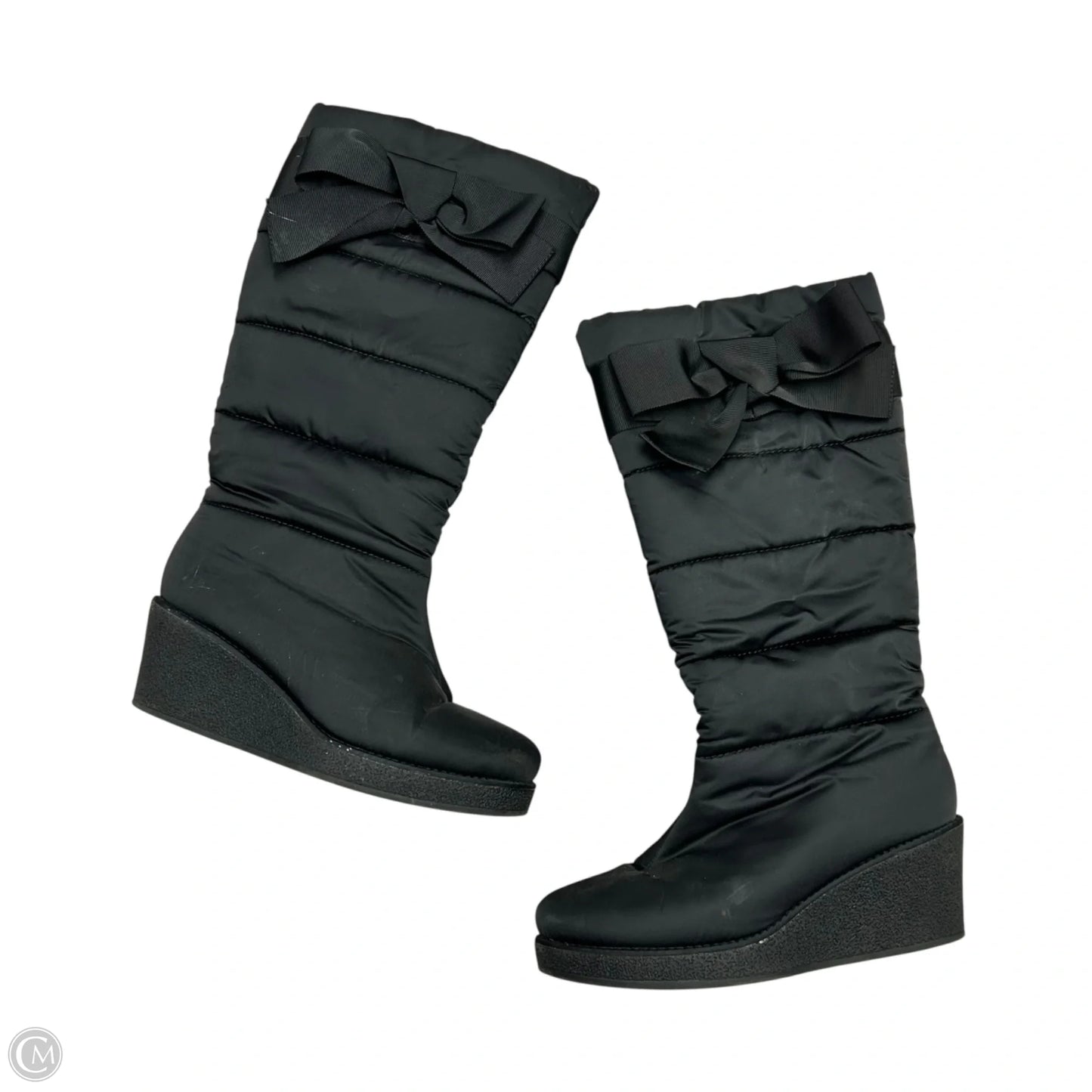 Boots Designer By Kate Spade In Black, Size: 9