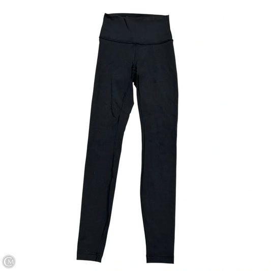 Athletic Leggings By Lululemon In Black, Size: Xs