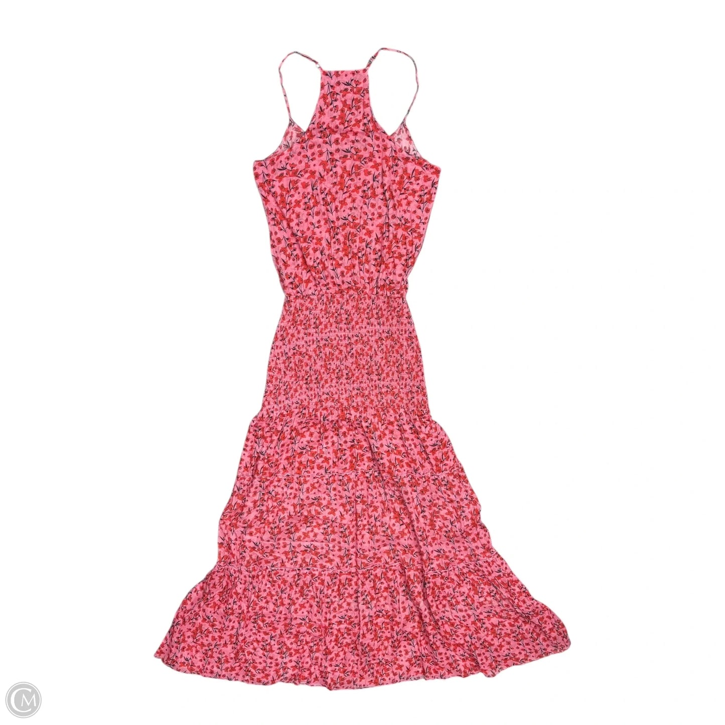 Dress Casual Maxi By Karina Grimaldi  In Pink & Red, Size: M