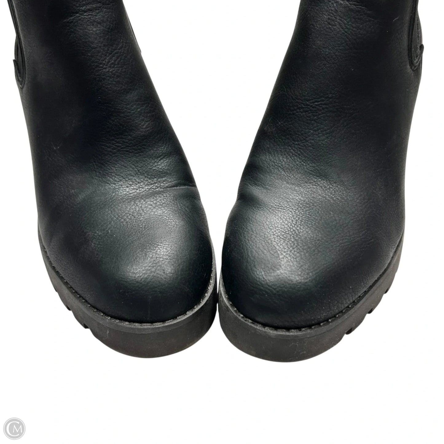 Boots Ankle Heels By Crown Vintage In Black, Size: 8