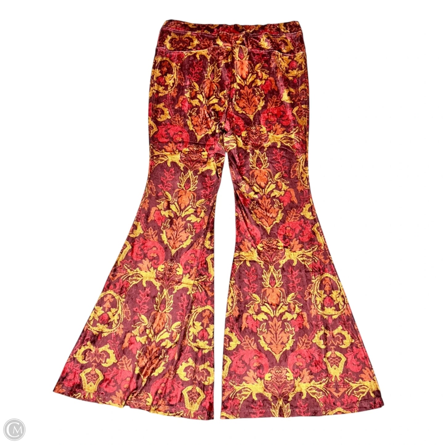 Pants Wide Leg By Free People In Orange & Purple, Size: L