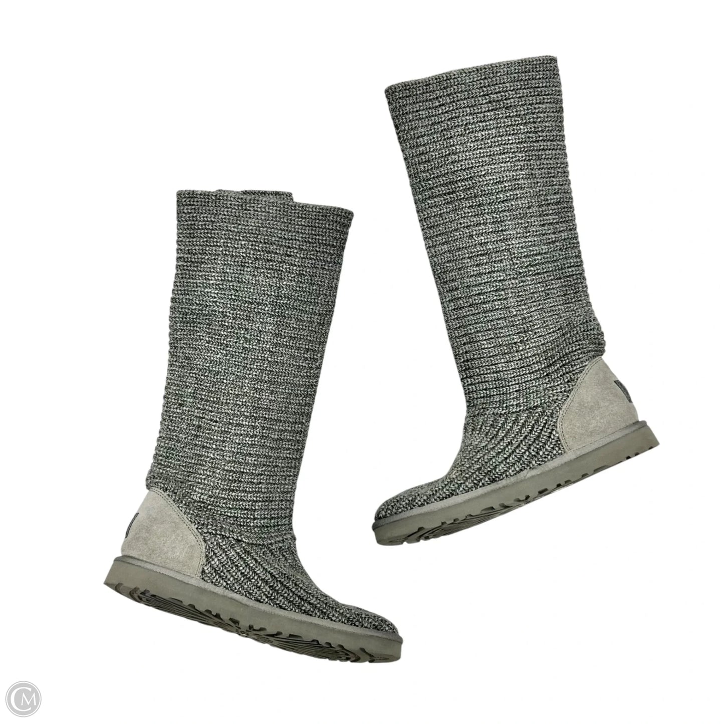 Boots Designer By Ugg In Grey, Size: 10