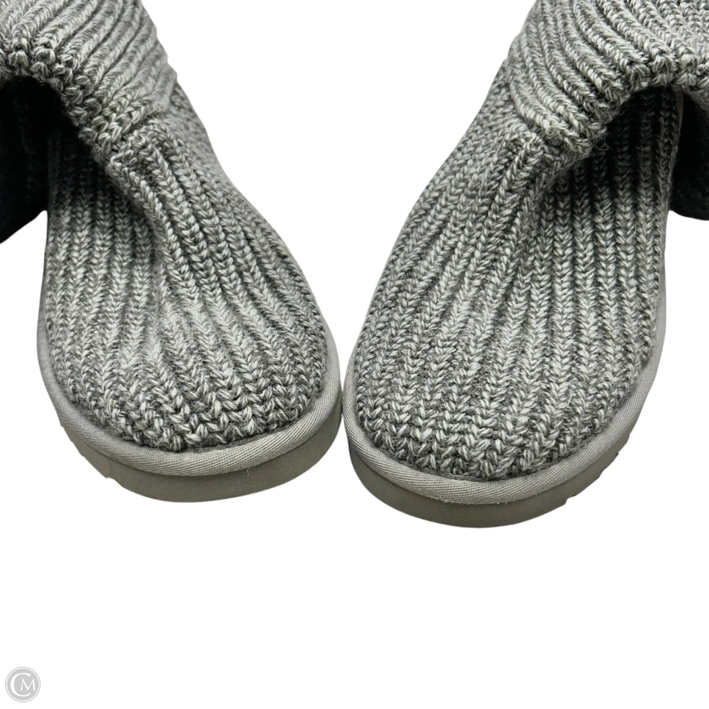 Boots Designer By Ugg In Grey, Size: 10
