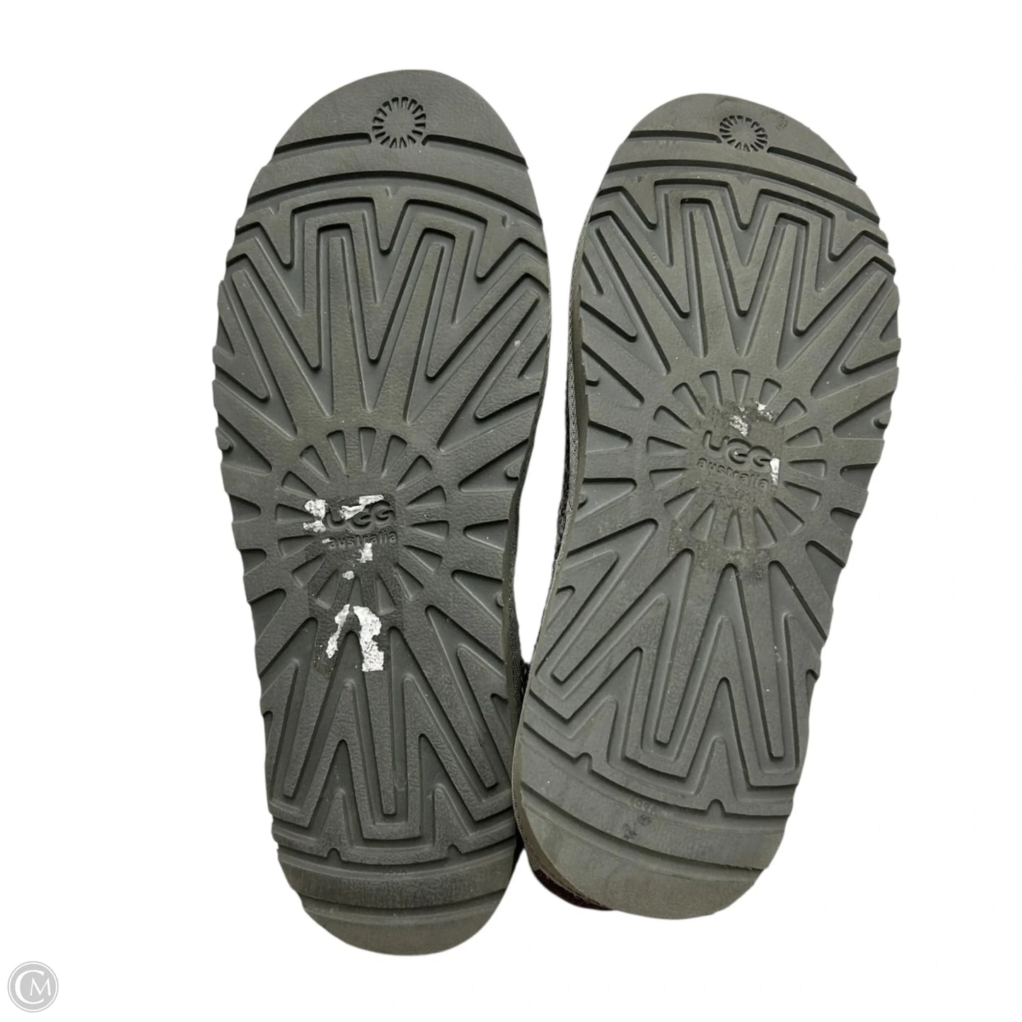 Boots Designer By Ugg In Grey, Size: 10